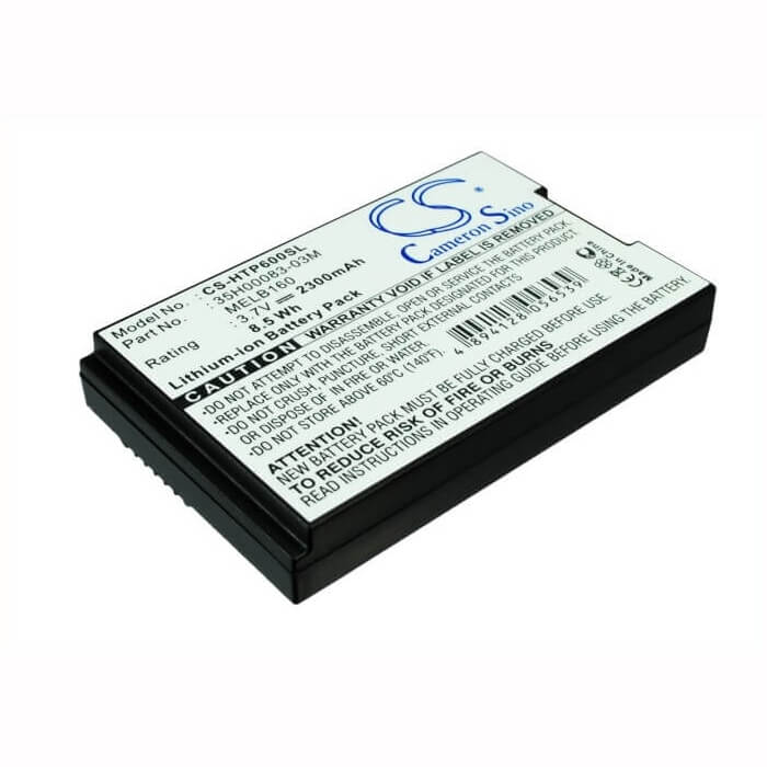 3.7V, Li-ion, 2300mAh, SmartPhone battery fits Htc, 35h00083-03m, P6000 Census, 8.51Wh Mobile, SmartPhone Cameron Sino Technology Limited (Suspended)