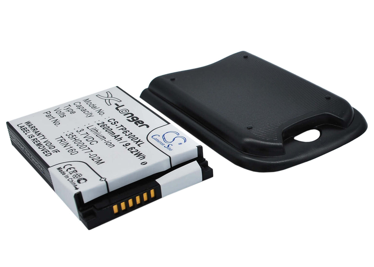 3.7V, Li-ion, 2600mAh, SmartPhone battery fits Htc, O2, 35h00077-00m, P6300, Panda, 9.62Wh Mobile, SmartPhone Cameron Sino Technology Limited (Smartphone)