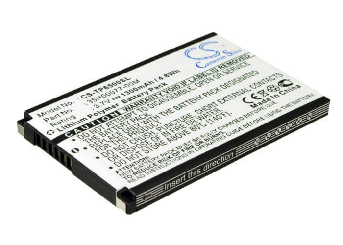 3.7V, Li-Polymer, 1300mAh, SmartPhone battery fits O2, 35h00077-00m, P6500, P6550, 4.81Wh Mobile, SmartPhone Cameron Sino Technology Limited (Suspended)