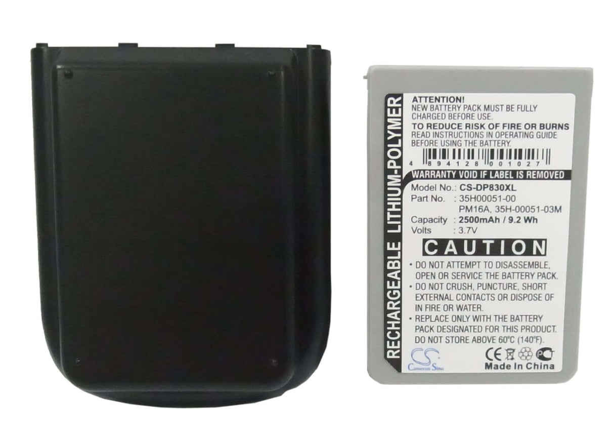 Battery For Htc Prophet 3.7v, 2500mah - 9.25wh Batteries for Electronics Cameron Sino Technology Limited (Suspended)