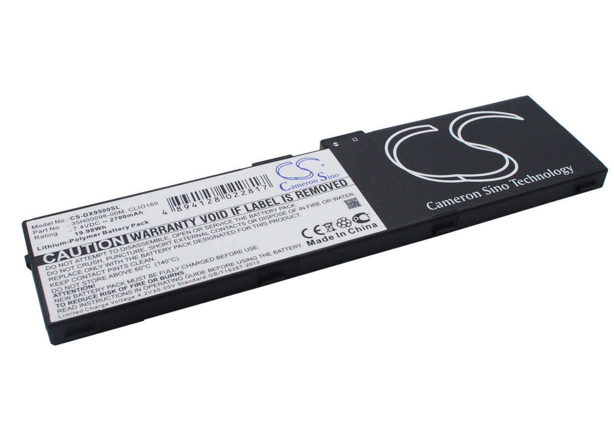 7.4V, Li-Polymer, 2700mAh, batterie de smartphone compatible avec Htc, 35h00098-00m, Shift, X9500, 19.98Wh Mobile, SmartPhone Cameron Sino Technology Limited (Suspendu)