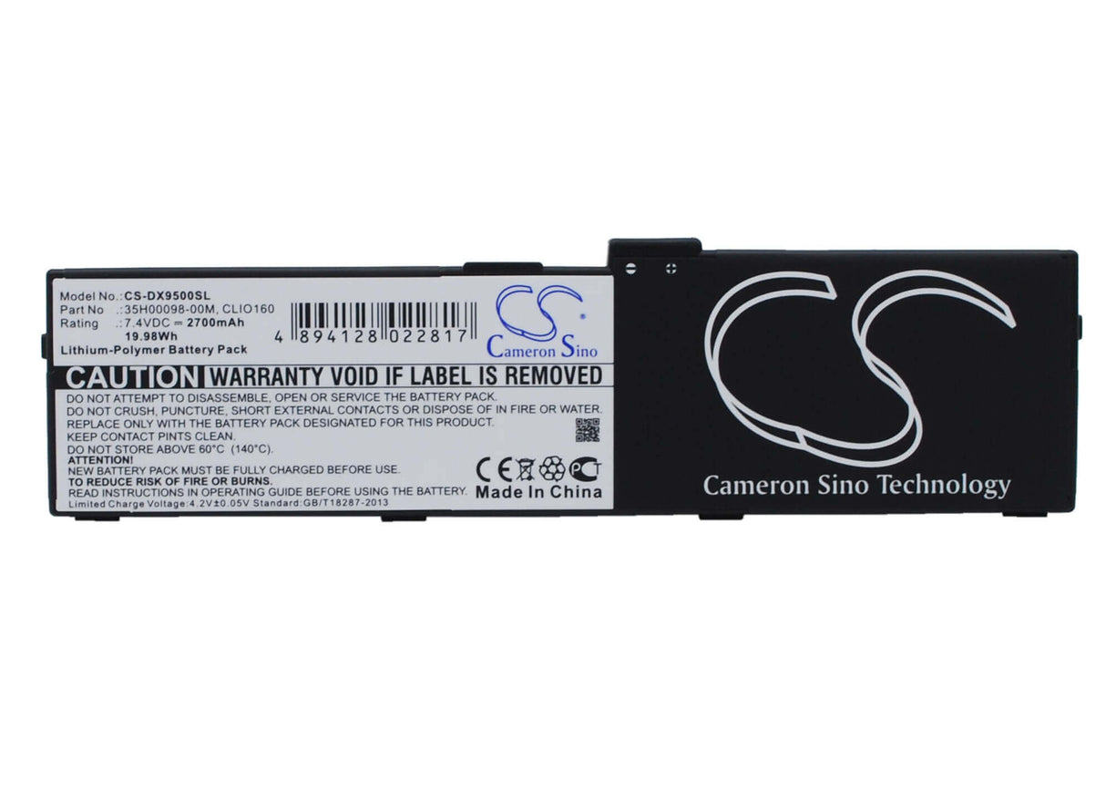 7.4V, Li-Polymer, 2700mAh, batterie de smartphone compatible avec Htc, 35h00098-00m, Shift, X9500, 19.98Wh Mobile, SmartPhone Cameron Sino Technology Limited (Suspendu)