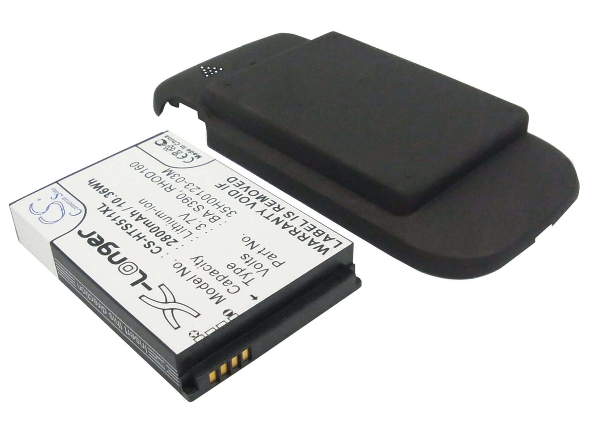 Batterie pour Htc Snap, S511 3,7v, 2800mah - 10,36wh Batteries pour Électronique Cameron Sino Technology Limited (Suspendu)