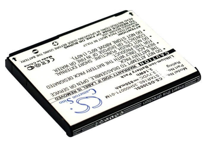 3.7V, Li-ion, 850mAh, SmartPhone battery fits Orange, Qtek, Cingular, Dopod, Htc, I-mate, Star160, 3125, 3.15Wh Mobile, SmartPhone Cameron Sino Technology Limited (Smartphone)