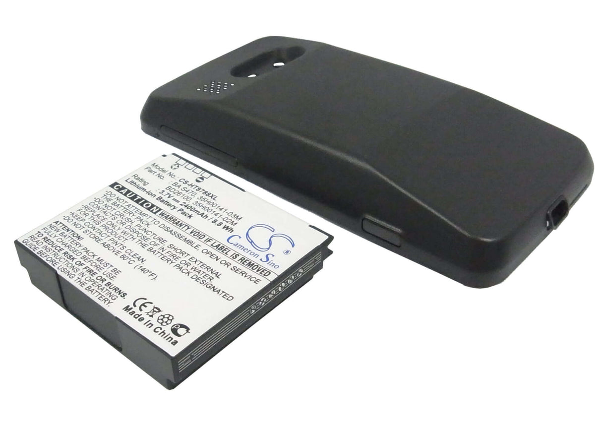 3.7V, Li-ion, 2400mAh, SmartPhone battery fits Htc, 35h00141-02m, 7 Surround, Mondrian, 8.88Wh Mobile, SmartPhone Cameron Sino Technology Limited (Suspended)
