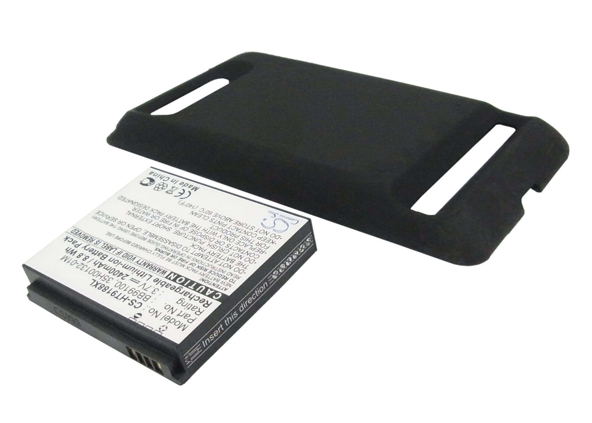 Batterie pour Htc T9188, Tianxi Huashan, Tianxi T9188 3.7v, 2400mah - 8.88wh Batteries pour Électronique Cameron Sino Technology Limited (Suspendu)