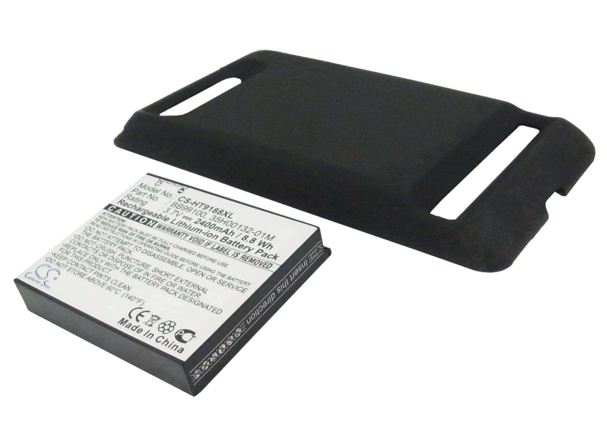 Batterie pour Htc T9188, Tianxi Huashan, Tianxi T9188 3.7v, 2400mah - 8.88wh Batteries pour Électronique Cameron Sino Technology Limited (Suspendu)