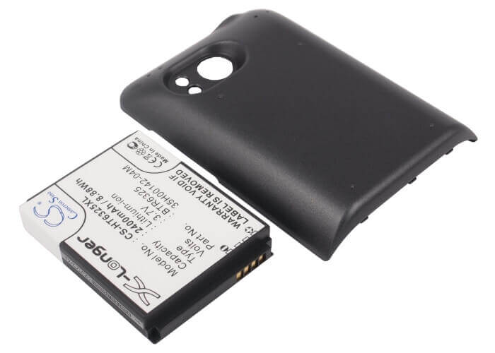 3,7V, Li-ion, 2400mAh, batterie de smartphone compatible Verizon, 35h00142-02m, Adr6400, Thunderbolt, 8,88Wh Mobile, SmartPhone Cameron Sino Technology Limited (Suspendu)