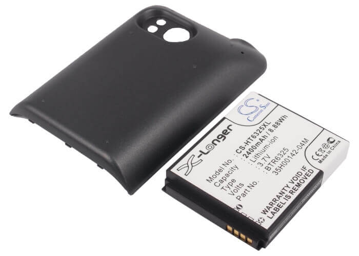 3,7V, Li-ion, 2400mAh, batterie de smartphone compatible Verizon, 35h00142-02m, Adr6400, Thunderbolt, 8,88Wh Mobile, SmartPhone Cameron Sino Technology Limited (Suspendu)