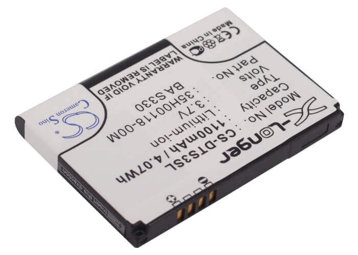 3.7V, Li-ion, 1100mAh, SmartPhone battery fits O2, Dopod, Htc, 35h00118-00m, S700, Tachi, 4.07Wh Mobile, SmartPhone Cameron Sino Technology Limited (Smartphone)
