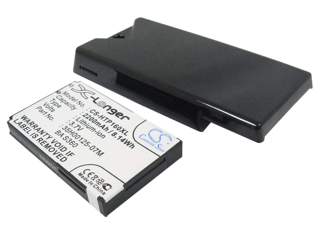 3.7V, Li-ion, 2200mAh, SmartPhone battery fits O2, Htc, Dopod, 35h00125-07m, Touch Diamond 2, 8.14Wh Mobile, SmartPhone Cameron Sino Technology Limited (Smartphone)
