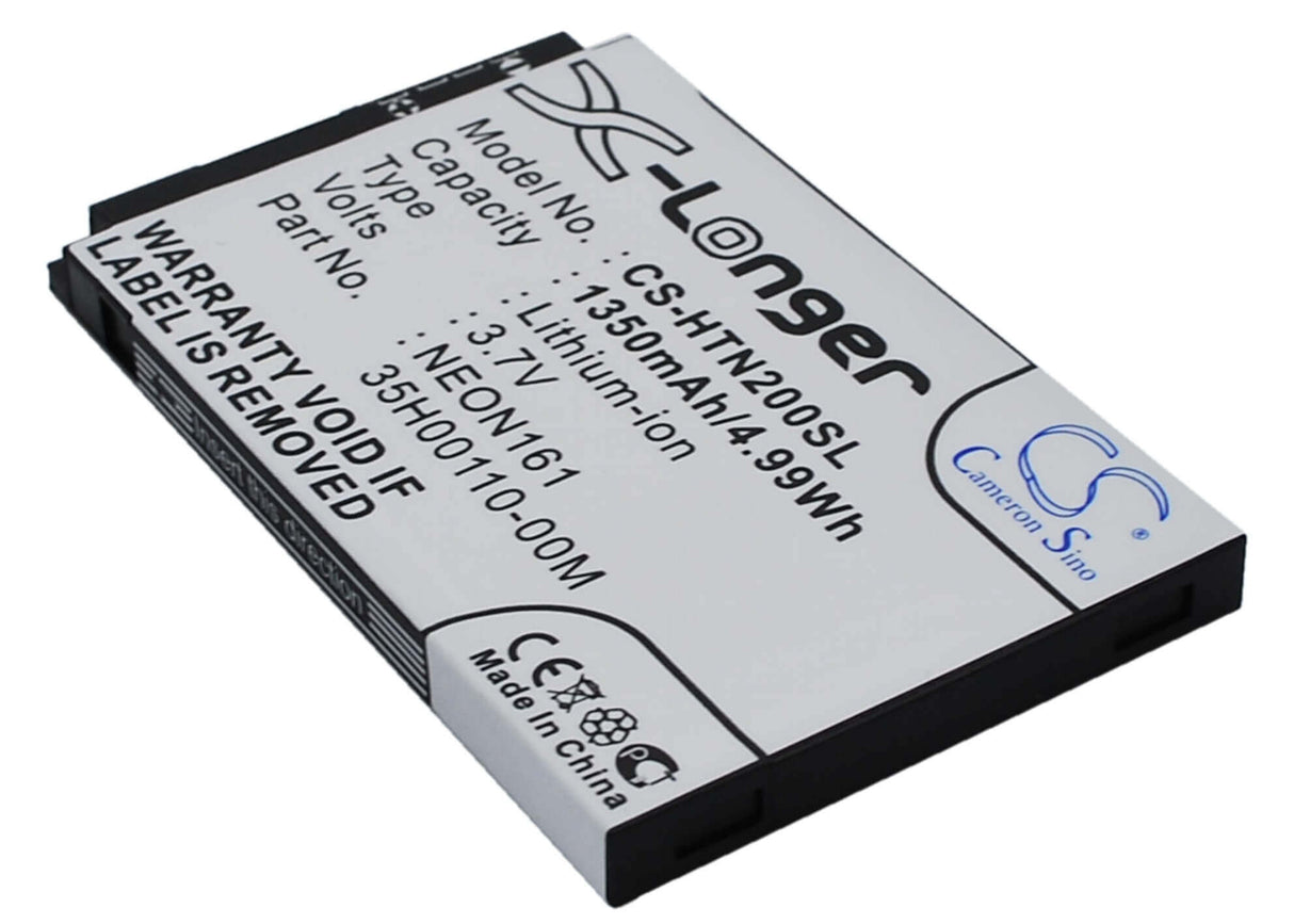 3.7V, Li-ion, 1350mAh, SmartPhone battery fits Htc, 35h00110-00m, Neon 200, Neon 400, 5Wh Mobile, SmartPhone Cameron Sino Technology Limited (Smartphone)