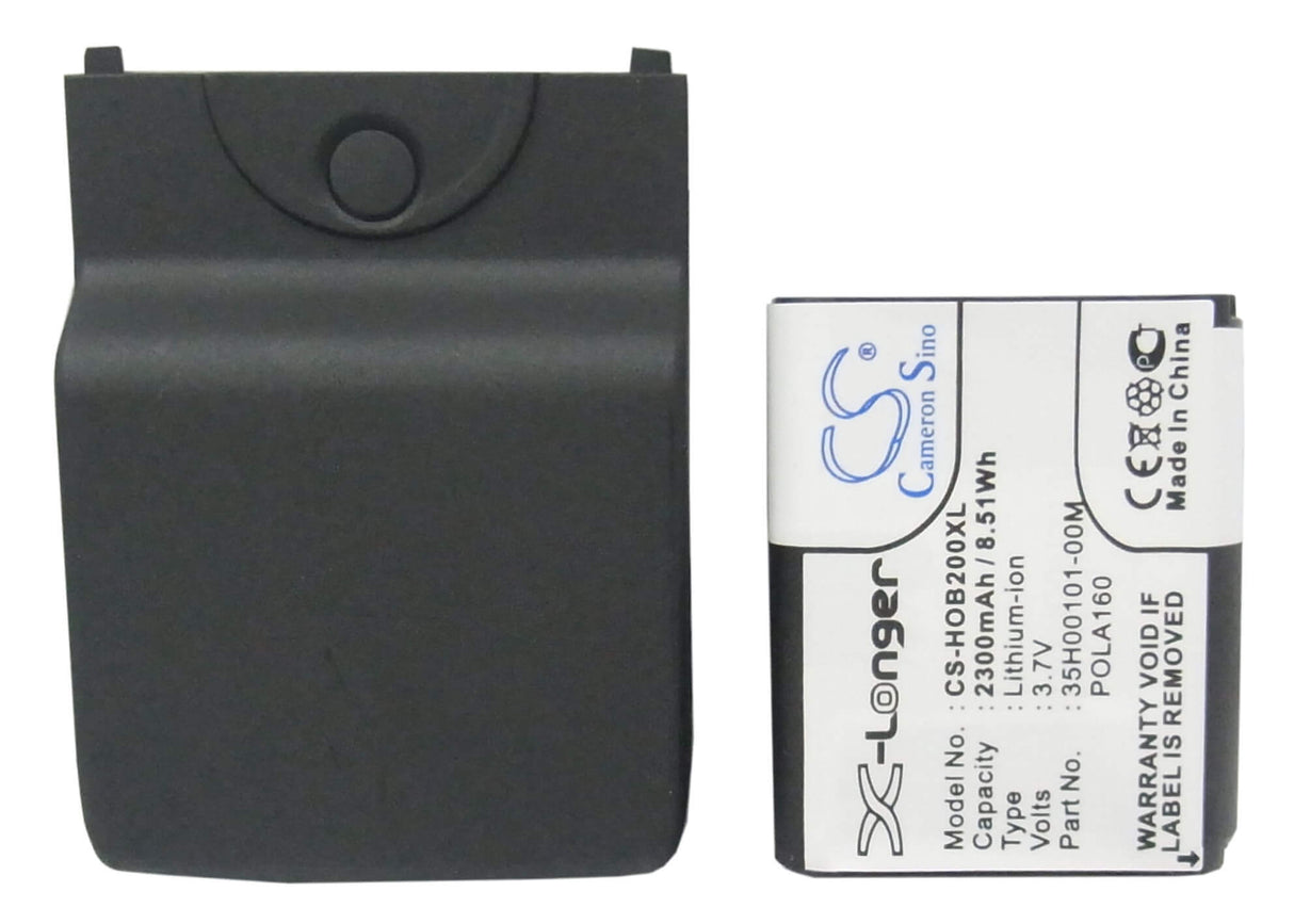 3.7V, Li-ion, 2300mAh, SmartPhone battery fits Htc, 35h00101-00m, Polaris 200, Touch Find, 8.51Wh Mobile, SmartPhone Cameron Sino Technology Limited (Suspended)