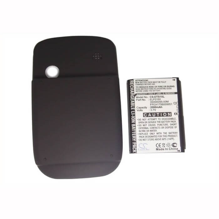 3.7V, Li-ion, 2000mAh, SmartPhone battery fits T-mobile, Htc, 35h00095-00m, S1, S500, 7.4Wh Mobile, SmartPhone Cameron Sino Technology Limited (Smartphone)
