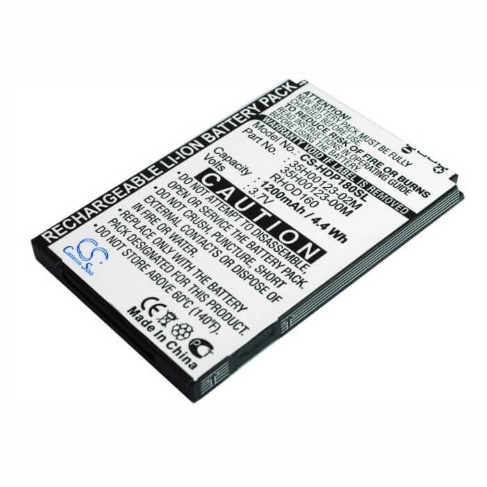 3.7V, Li-Polymer, 1200mAh, SmartPhone battery fits Sprint, T-mobile, Htc, At&t, Verizon, 35h00123-00m, T7377, Tilt 2, 4.44Wh Mobile, SmartPhone Cameron Sino Technology Limited (Smartphone)