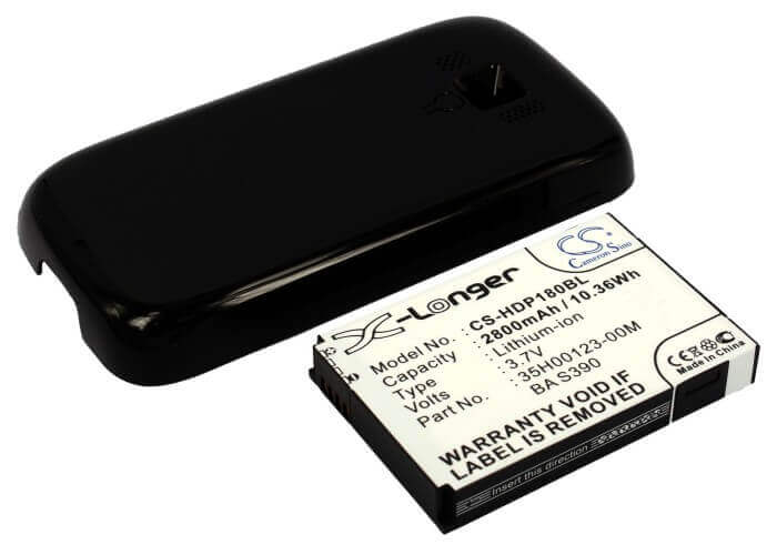 Batterie Pour Htc Touch Pro 2, Touch Pro Ii, T7373, Couverture Arrière Noire 3.7v, 2800mah - 10.36wh Batteries pour Électronique Cameron Sino Technology Limited (Suspendu)