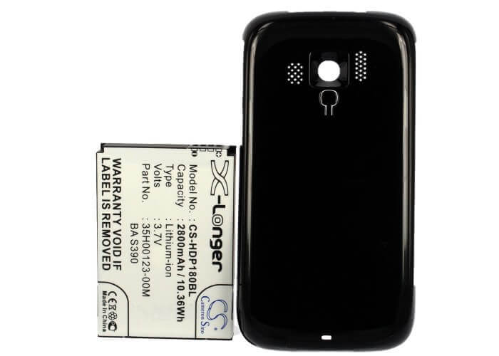 Batterie Pour Htc Touch Pro 2, Touch Pro Ii, T7373, Couverture Arrière Noire 3.7v, 2800mah - 10.36wh Batteries pour Électronique Cameron Sino Technology Limited (Suspendu)