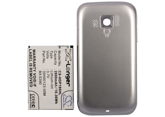 3.7V, Li-ion, 2800mAh, SmartPhone battery fits T-mobile, Sprint, Htc, 35h00123-00m, Rhod100, T7373, 10.36Wh Mobile, SmartPhone Cameron Sino Technology Limited (Smartphone)