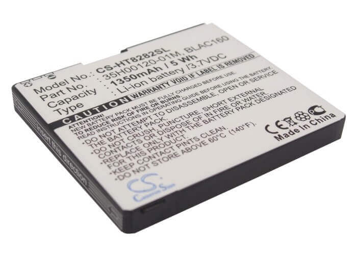 3.7V, Li-ion, 1350mAh, SmartPhone battery fits Htc, Dopod, T-mobile, 35h00120-01m, Touch Pro Hd, 5Wh Mobile, SmartPhone Cameron Sino Technology Limited (Smartphone)