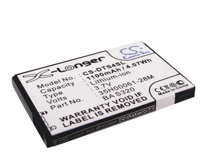 Batterie pour Htc Touch Viva, Opal, Opal 100 3.7v, 1100mah - 4.07wh Batteries pour l'électronique Cameron Sino Technology Limited (Suspendu)