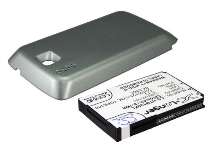 3.7V, Li-ion, 2200mAh, SmartPhone battery fits Htc, 35h00125-07m, Mega 100, T3333, 8.14Wh Mobile, SmartPhone Cameron Sino Technology Limited (Suspended)