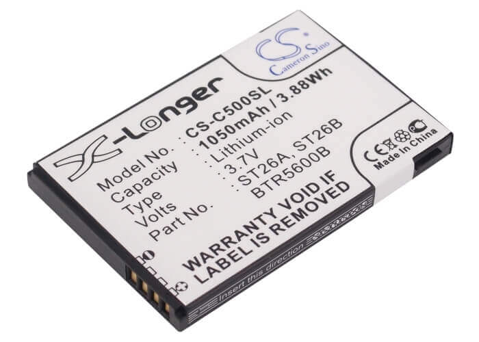 Battery For Htc Typhoon, Feeler, Tornado 3.7v, 1050mah - 3.89wh Batteries for Electronics Cameron Sino Technology Limited (Suspended)