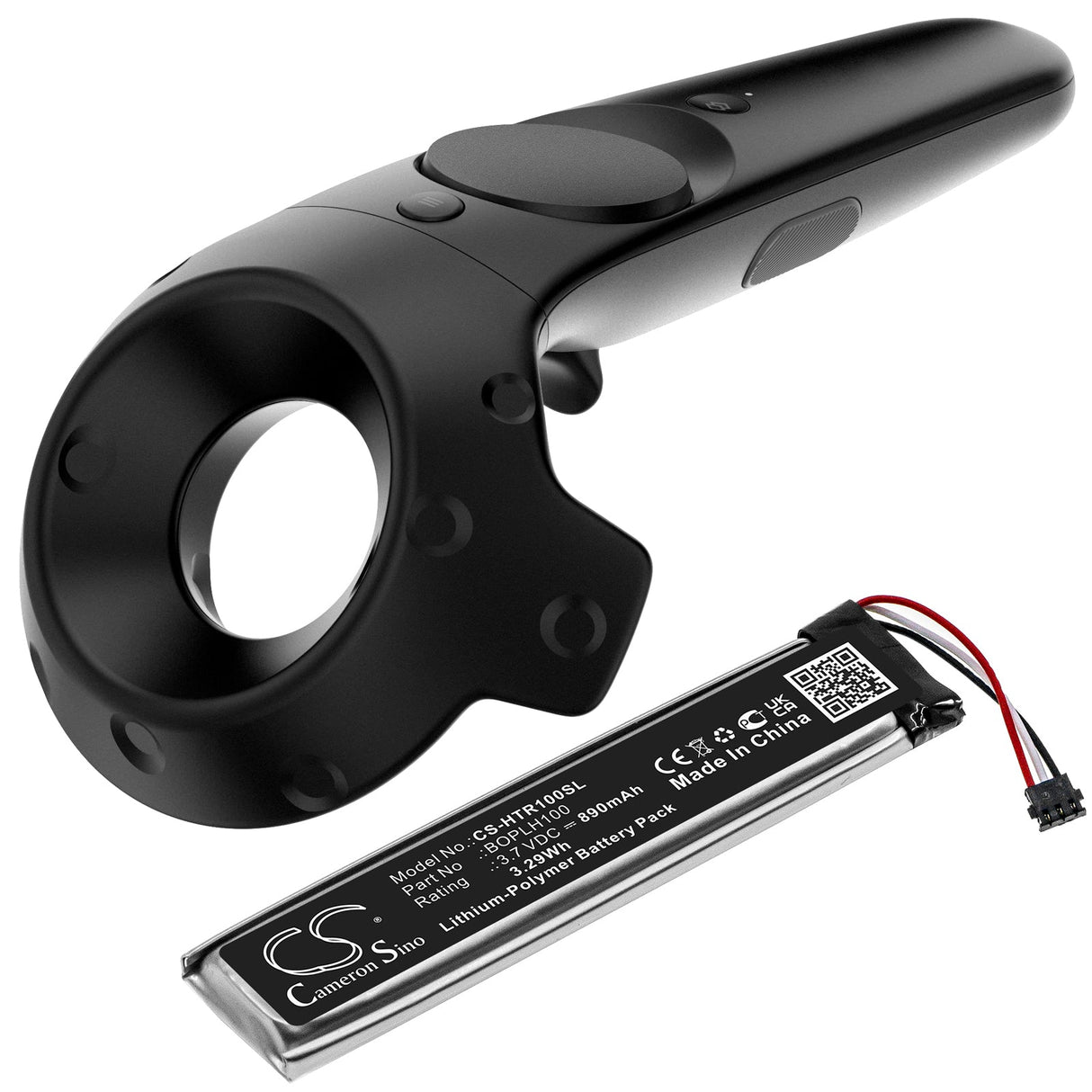 Batterie VR pour Htc, contrôleur Vive, contrôleur Vive VR 3.85v, 950mah - 3.66wh VR Cameron Sino Technology Limited