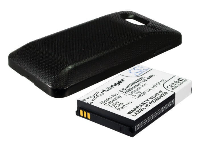 3.7V, Li-ion, 2800mAh, SmartPhone battery fits Huawei, Metropcs, Hb5f1h, Activa 4g, M920, 10.36Wh Mobile, SmartPhone Cameron Sino Technology Limited (Suspended)