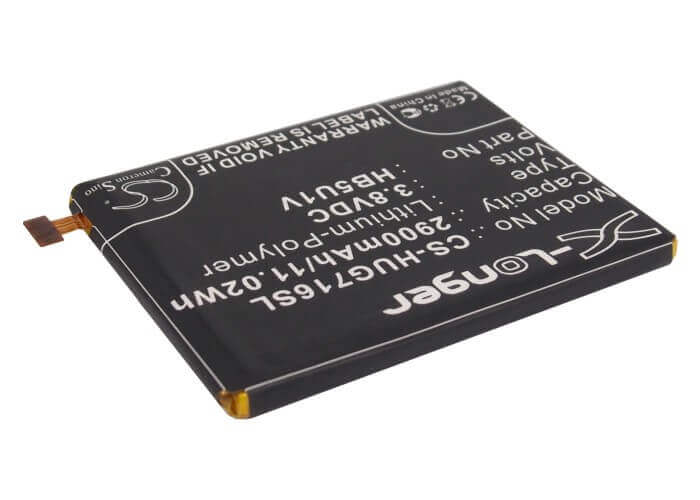 3.8V, Li-Polymer, 2900mAh, SmartPhone battery fits Huawei, Hb5u1v, Ascend D2, Ascend D2-0082, 11.02Wh Mobile, SmartPhone Cameron Sino Technology Limited (Suspended)