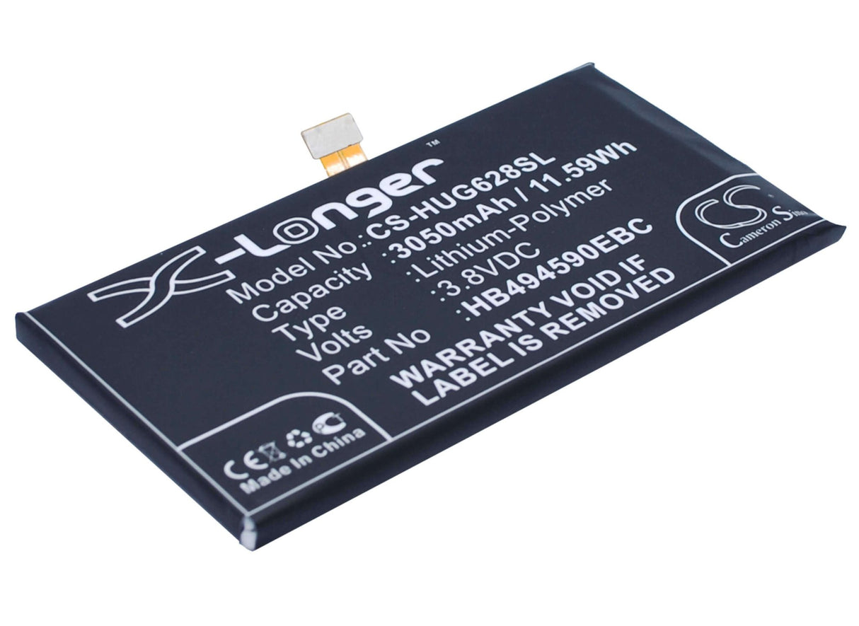 3.8V, Li-Polymer, 3050mAh, SmartPhone battery fits Huawei, Honor, Hb494590ebc, 7, 11.59Wh Mobile, SmartPhone Cameron Sino Technology Limited (Smartphone)