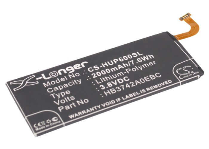 Batterie de Smartphone 3.8V, Li-Polymère, 2000mAh, compatible avec Explay, Huawei, Hb3472a0ebc, Fresh, 7.6Wh Mobile, SmartPhone Cameron Sino Technology Limited (Smartphone)