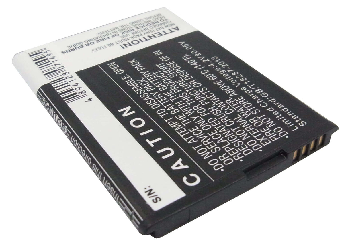 3.7V, Li-ion, 1600mAh, SmartPhone battery fits Huawei, Hb4w1, Ascend C8813d, Ascend G520, 5.92Wh Mobile, SmartPhone Cameron Sino Technology Limited (Smartphone)