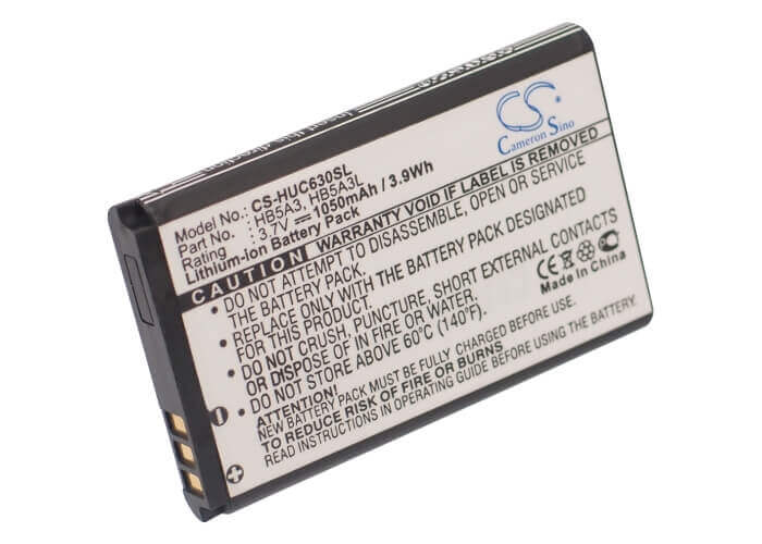 3.7V, Li-ion, 1050mAh, SmartPhone battery fits Huawei, Hb5a3, Amico Supervoice, Supervoice, 3.89Wh Mobile, SmartPhone Cameron Sino Technology Limited (Smartphone)