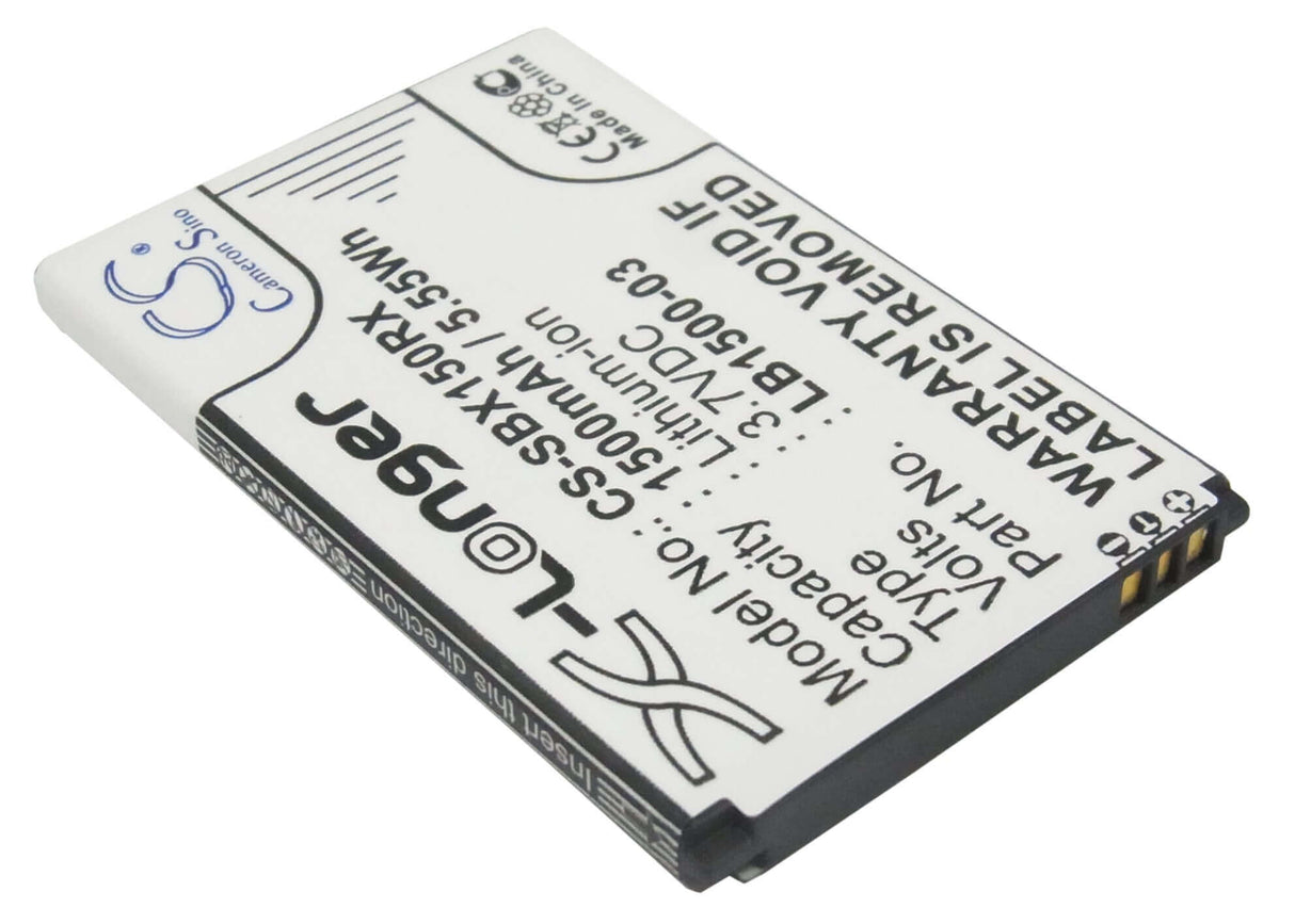 3.7V, Li-ion, 1500mAh, Hotspot battery fits Softbank, Huawei, E-mobile, T-mobile, 4g System, Lb1500-03, Xsbox Go, 5.55Wh Hotspot Cameron Sino Technology Limited