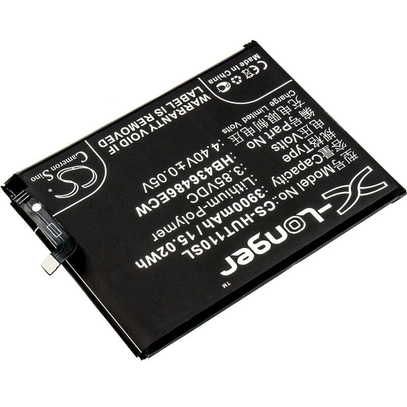 3.85V, Li-Polymer, 3900mAh, SmartPhone battery fits Huawei, Hb436486ecw, Bla-al00, Bla-l09, 15.02Wh Mobile, SmartPhone Cameron Sino Technology Limited (Smartphone)