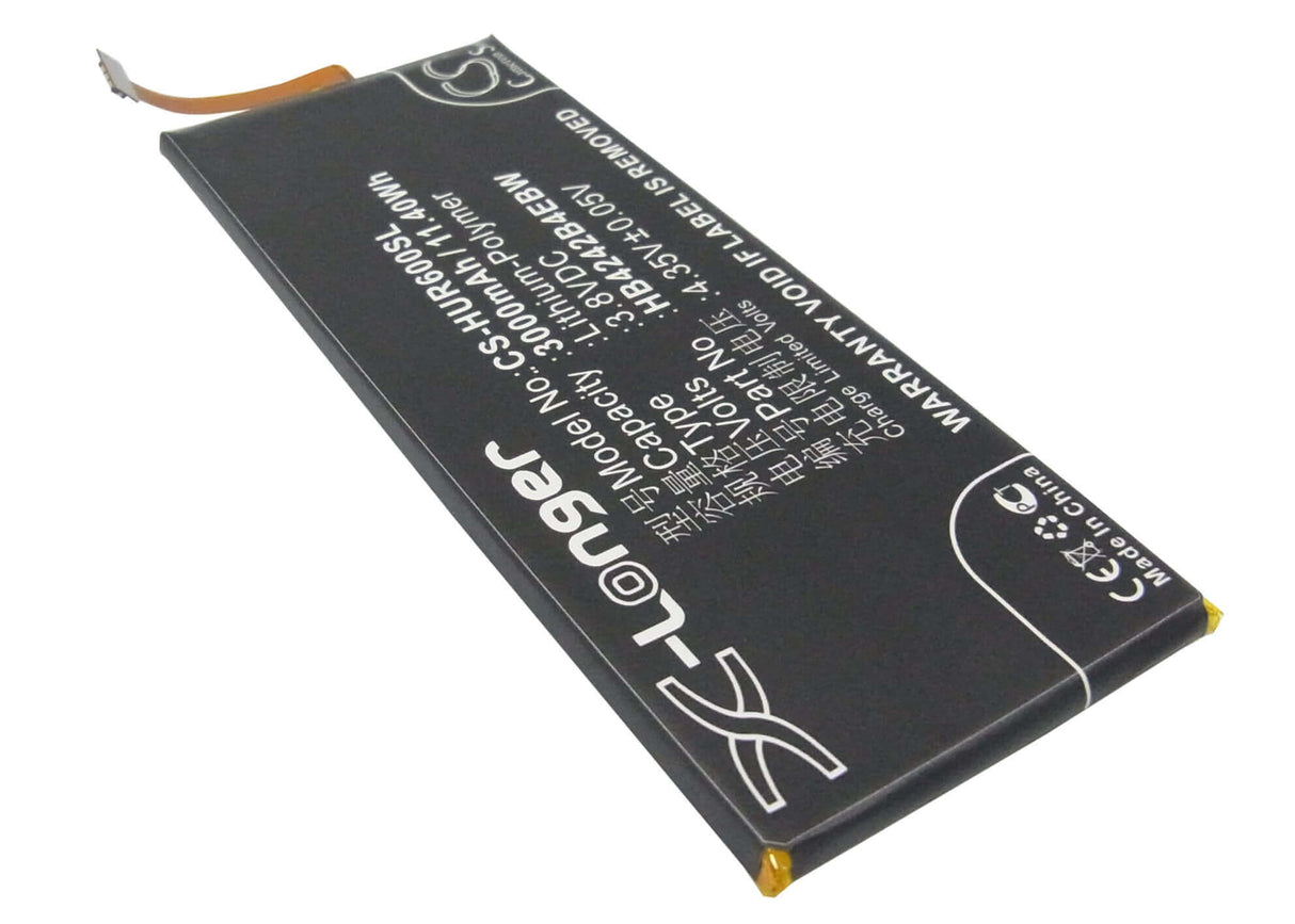 3,8V, Li-Polymer, 3000mAh, batterie de smartphone compatible Huawei, Hb4242b4ebw, Ath-al00, Ath-cl00, 11,4Wh Mobile, Smartphone Cameron Sino Technology Limited (Smartphone)