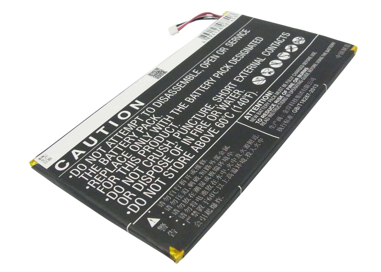 3.7V, Li-Polymer, 4100mAh, SmartPhone battery fits Huawei, Hb4269b6eaw, Honor X1 4g 7d-504l, Honor X1 7d-504l, 15.17Wh Mobile, SmartPhone Cameron Sino Technology Limited (Suspended)