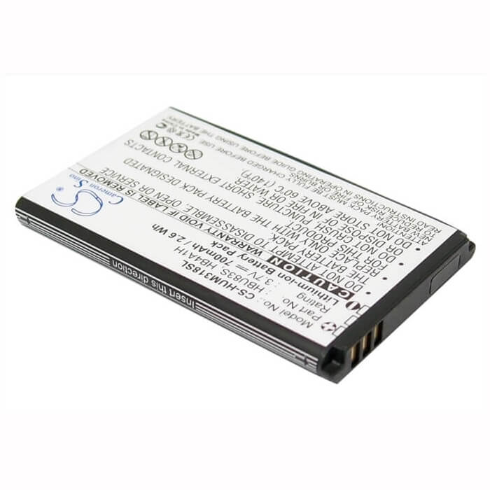 3.7V, Li-ion, 700mAh, SmartPhone battery fits Consumer Cellular, Plusfon, Huawei, At&t, Vodafone, Metropcs, Hb4a1h, Gophone U2800a, U2800a, 2.59Wh Mobile, SmartPhone Cameron Sino Technology Limited (Smartphone)