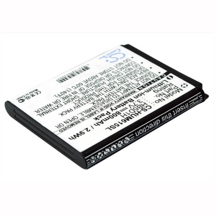 3.7V, Li-ion, 800mAh, SmartPhone battery fits Metropcs, Huawei, Cricket, Hb5d1h, M615, Pillar, 2.96Wh Mobile, SmartPhone Cameron Sino Technology Limited (Smartphone)