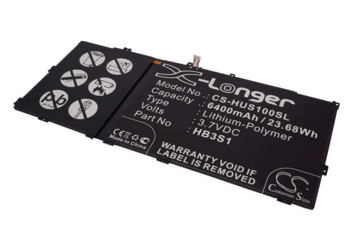 Battery For Huawei Mediaapad 10fhd, Mediaapad S10, Mediaapad S101u 3.7v, 6400mah - 23.68wh Notebook, Laptop Cameron Sino Technology Limited