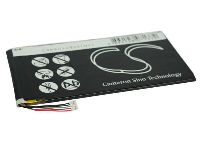3.7V, Li-Polymer, 4000mAh, Tablet battery fits T-mobile, Huawei, Hb3g1h, Baggio2-u02a, Mediapad, 14.80Wh Tablet Cameron Sino Technology Limited
