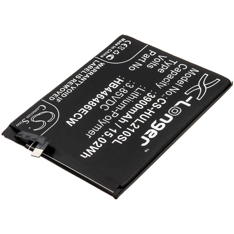 3.85V, Li-Polymer, 3900mAh, SmartPhone battery fits Huawei, Hb446486ecw, P Smart Pro 2019, P Smart Z, 15.02Wh Mobile, SmartPhone Cameron Sino Technology Limited (Smartphone)