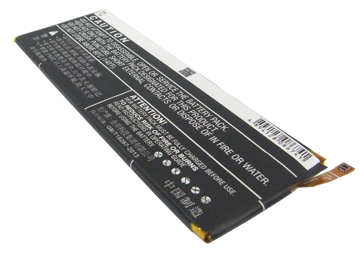 3.8V, Li-Polymer, 2460mAh, SmartPhone battery fits Huawei, Hb3543b4ebw, Ascend P7, Ascend P7-l00, 9.35Wh Mobile, SmartPhone Cameron Sino Technology Limited (Smartphone)