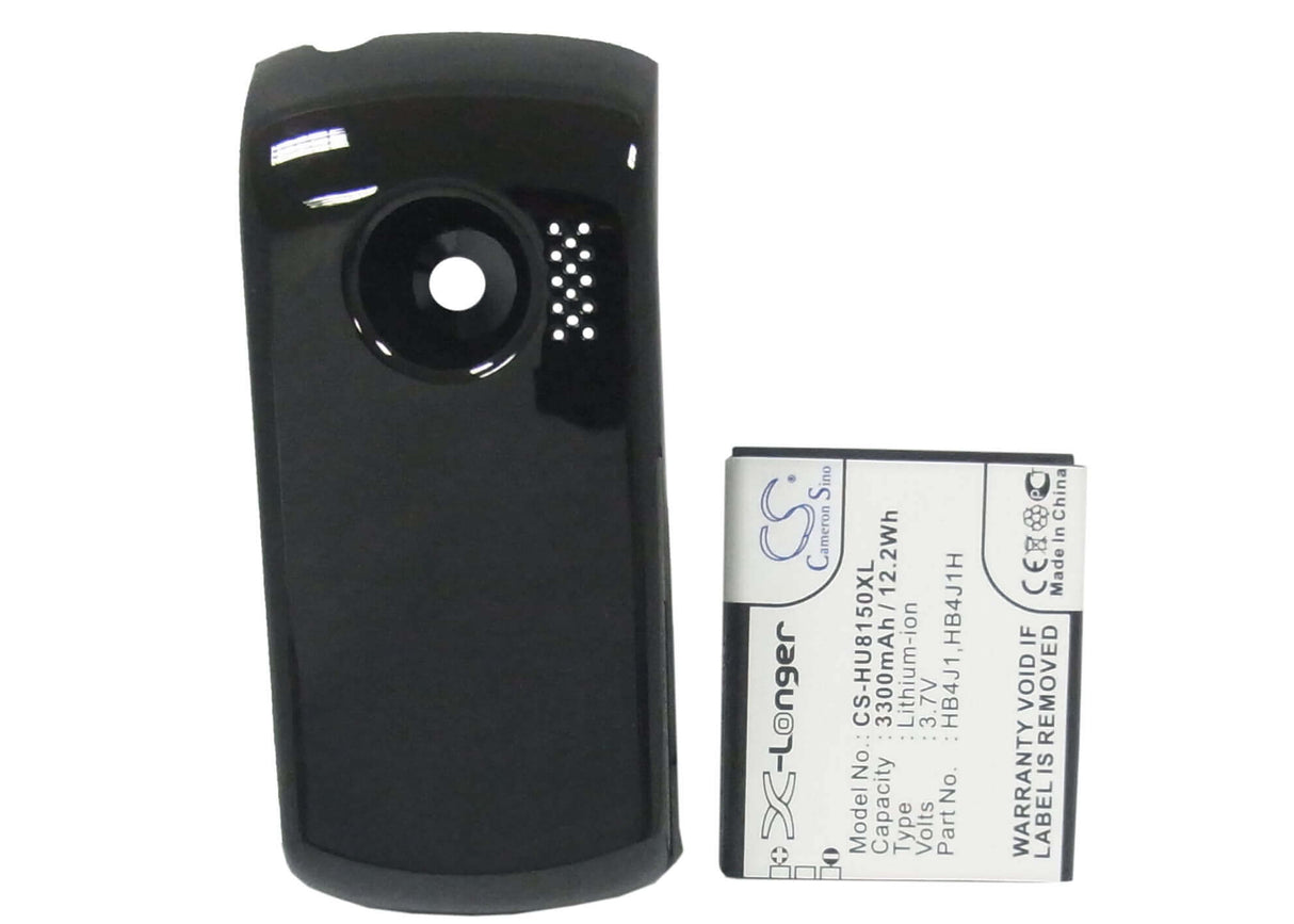3.7V, Li-ion, 3300mAh, SmartPhone battery fits Huawei, Vodafone, Hb4j1, Ideos, U8150, 12.21Wh Mobile, SmartPhone Cameron Sino Technology Limited (Suspended)