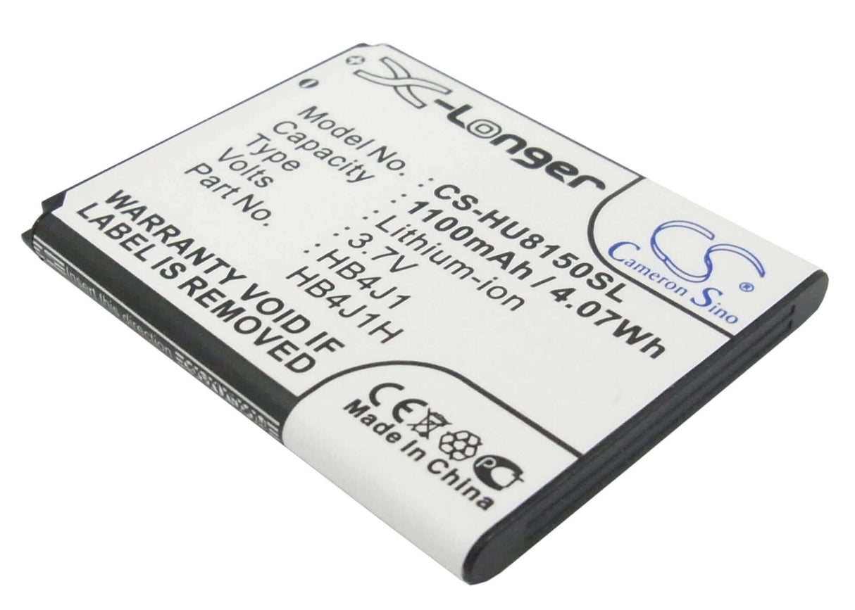 3.7V, Li-ion, 1100mAh, SmartPhone battery fits Orange, Sfr, Vodafone, Metropcs, T-mobile, Huawei, Hb4j1, C5800s, C8500, 4.07Wh Mobile, SmartPhone Cameron Sino Technology Limited (Smartphone)
