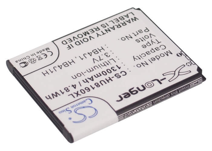 3.7V, Li-ion, 1300mAh, SmartPhone battery fits Sfr, Mtc, Vodafone, Orange, Huawei, Metropcs, T-mobile, Hb4j1, Ascend Y100, C8500, 4.81Wh Mobile, SmartPhone Cameron Sino Technology Limited (Smartphone)