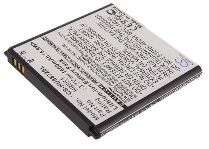3.7V, Li-ion, 1600mAh, SmartPhone battery fits Huawei, Hb5r1, Ascend G500d, Ascend P1 Lte 201hw, 5.92Wh Mobile, SmartPhone Cameron Sino Technology Limited (Smartphone)