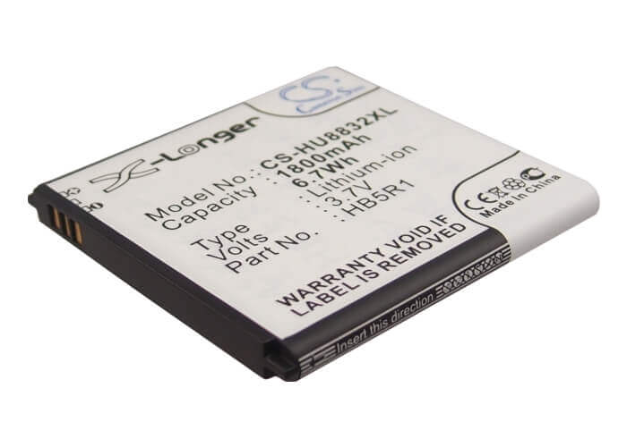 3.7V, Li-ion, 1800mAh, SmartPhone battery fits Huawei, Hb5r1, Ascend G500d, Ascend G600, 6.66Wh Mobile, SmartPhone Cameron Sino Technology Limited (Suspended)
