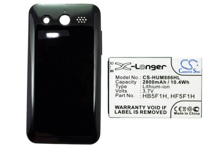 3.7V, Li-ion, 2800mAh, SmartPhone battery fits Huawei, Hb5f1h, Honor, M886, 10.36Wh Mobile, SmartPhone Cameron Sino Technology Limited (Suspended)