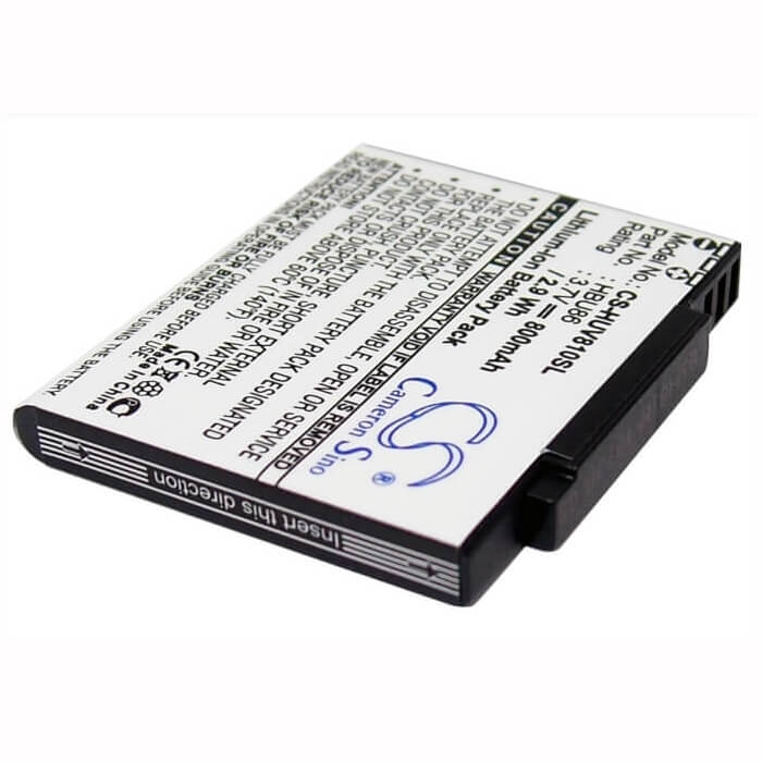3.7V, Li-ion, 800mAh, SmartPhone battery fits Huawei, Hbu86, T7200, U7200, 2.96Wh Mobile, SmartPhone Cameron Sino Technology Limited (Suspended)